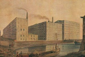 McConnel_&_Company_mills,_about_1820_(cropped) McConnel & Company mills, about 1820 (cropped)